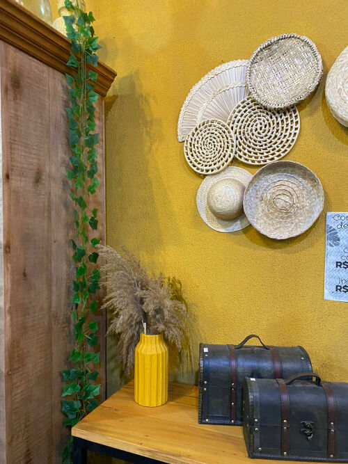 Imagem do produto Decoração de Palha Natural